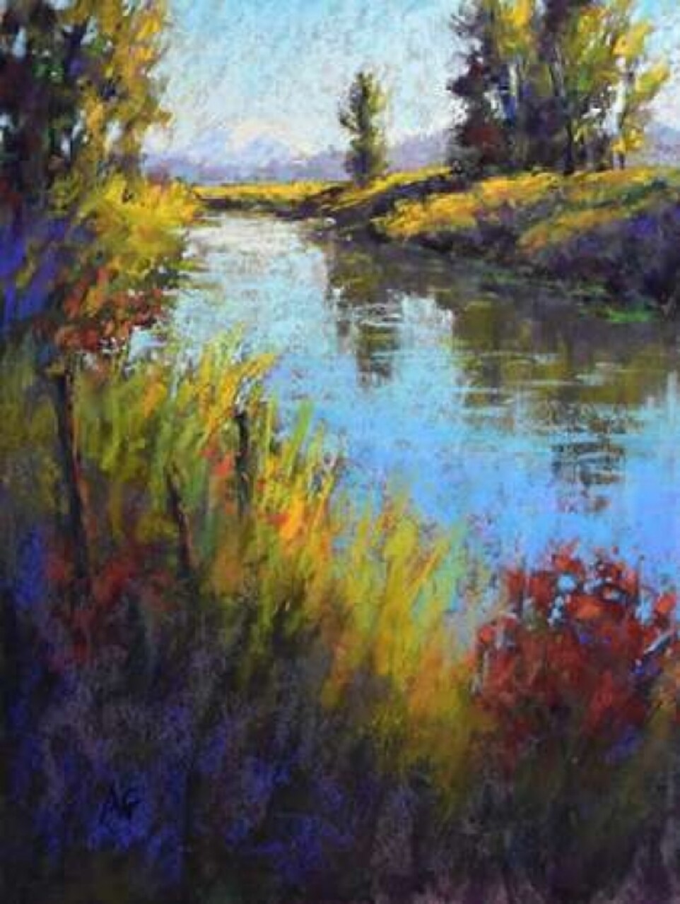 Looking down the Slough Poster Print by Alejandra Gos - Item # VARPDXG850D